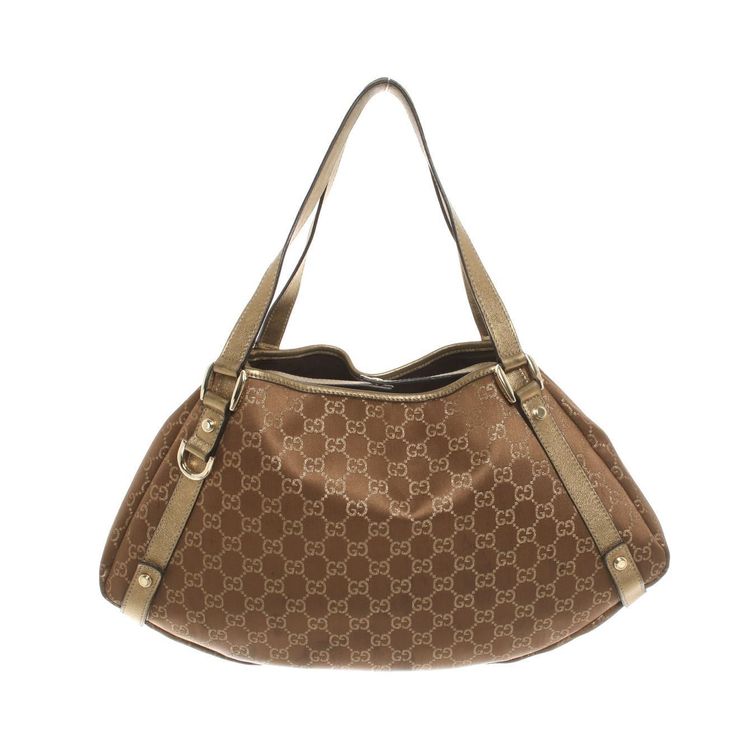 GUCCI Monogram Abbey Bronze Shoulder Bag – Bild 3