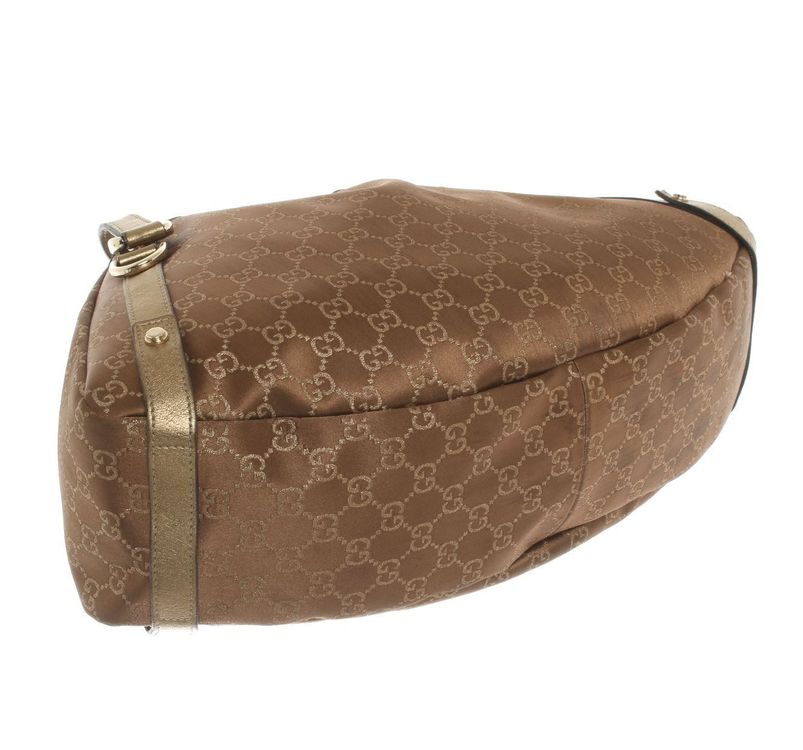 GUCCI Monogram Abbey Bronze Shoulder Bag – Bild 4