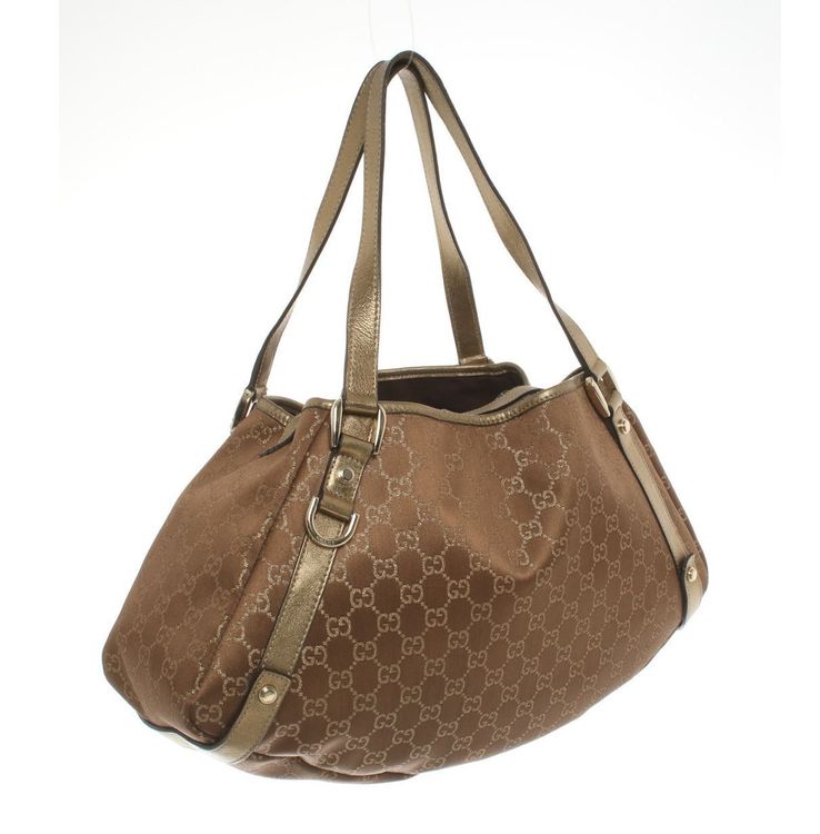 GUCCI Monogram Abbey Bronze Shoulder Bag – Bild 2