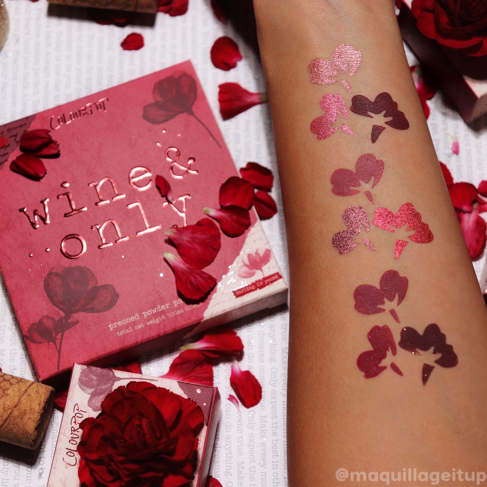 Colourpop Wine Only Shadow Palette – Bild 3