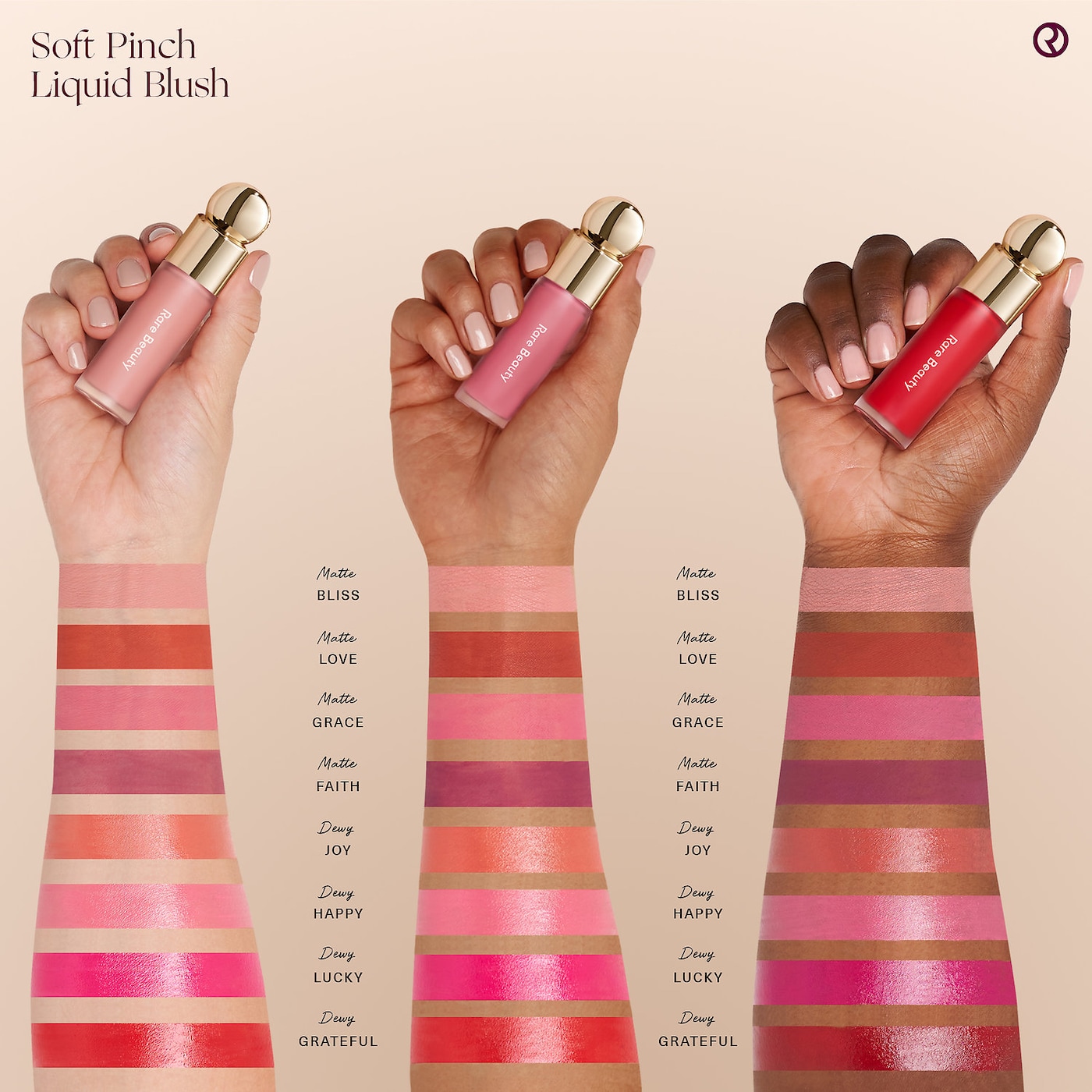 Rare Beauty Soft Pinch Liquid Blush Grateful blissme Rare Beauty Soft Pinch Liquid Blush Grateful blissme