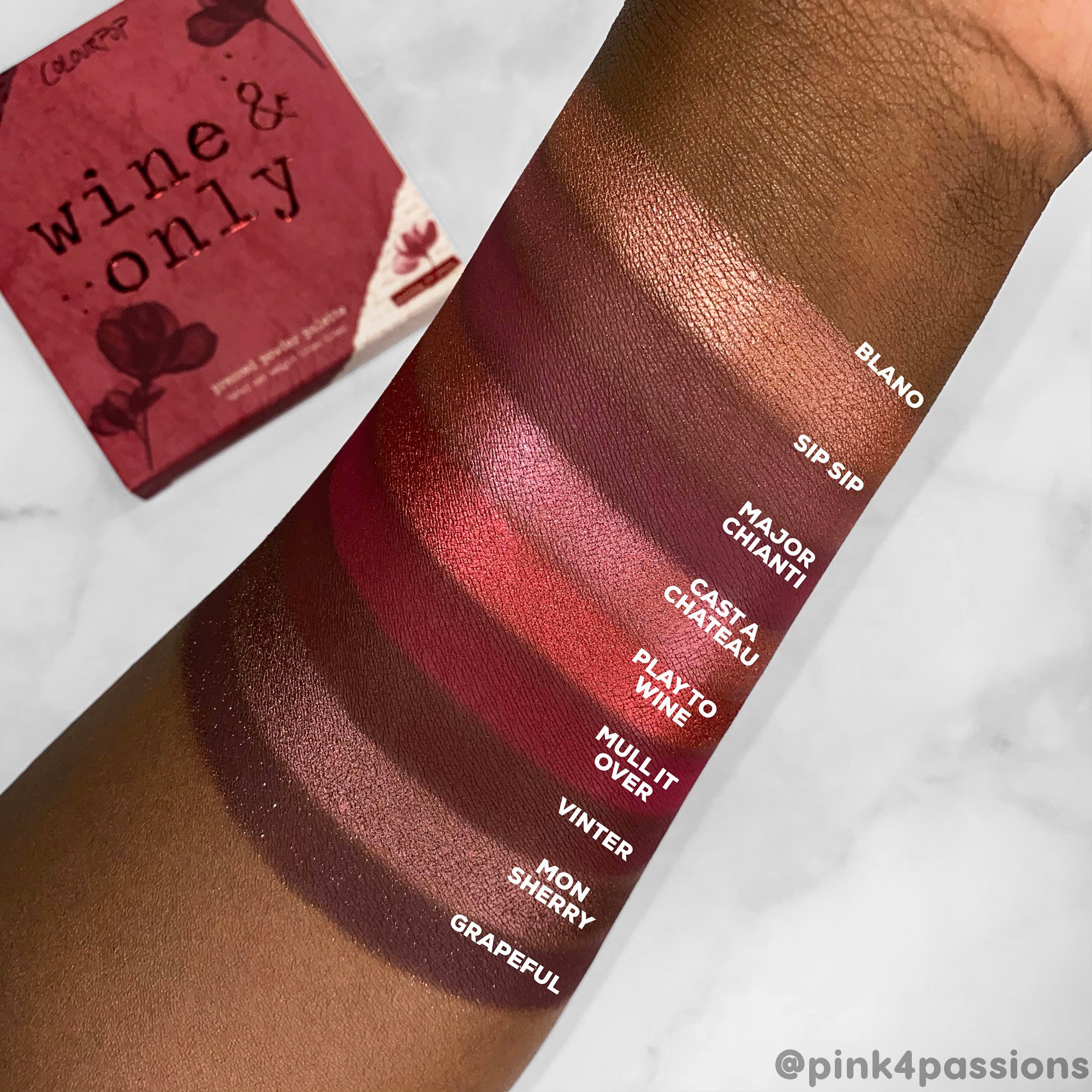 Colourpop Wine Only Shadow Palette – Bild 4
