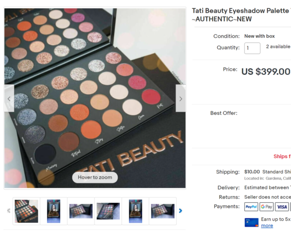 Tati Beauty Textured Neutrals Vol 1 Palette 100% Authentic – Bild 5