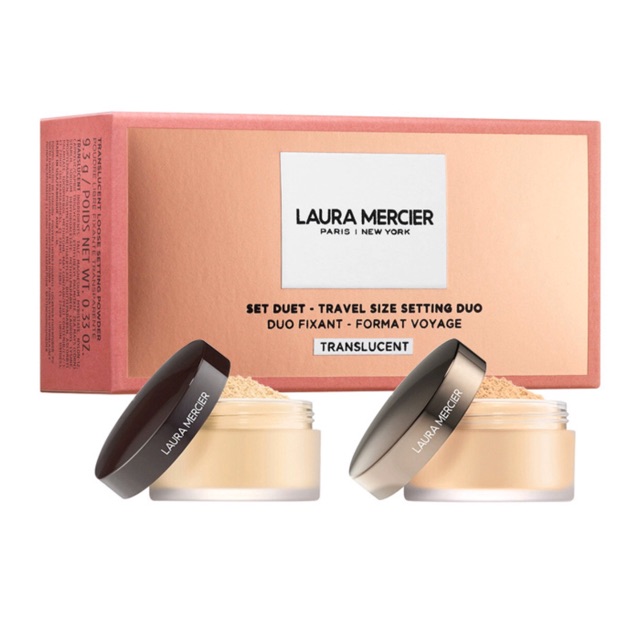 Laura Mercier Travel Size Transluscent Setting Powder Duo