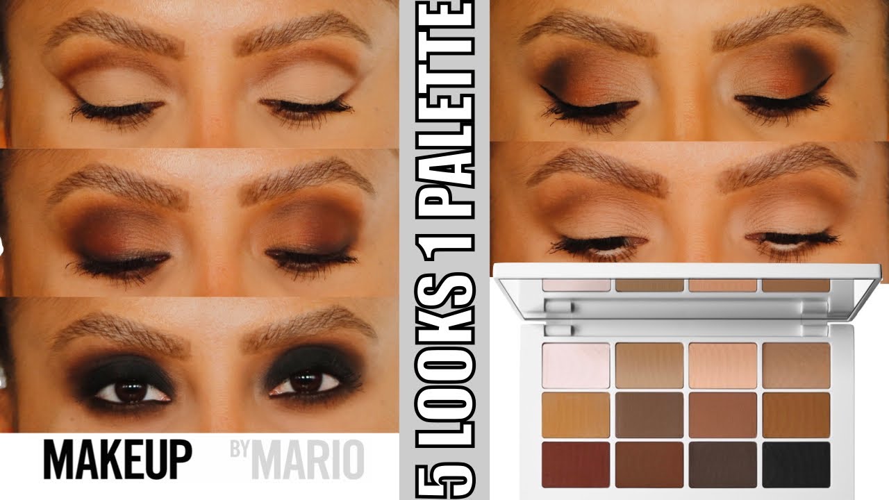 Makeup By Mario Master Mattes Eyeshadow Palette – Bild 4