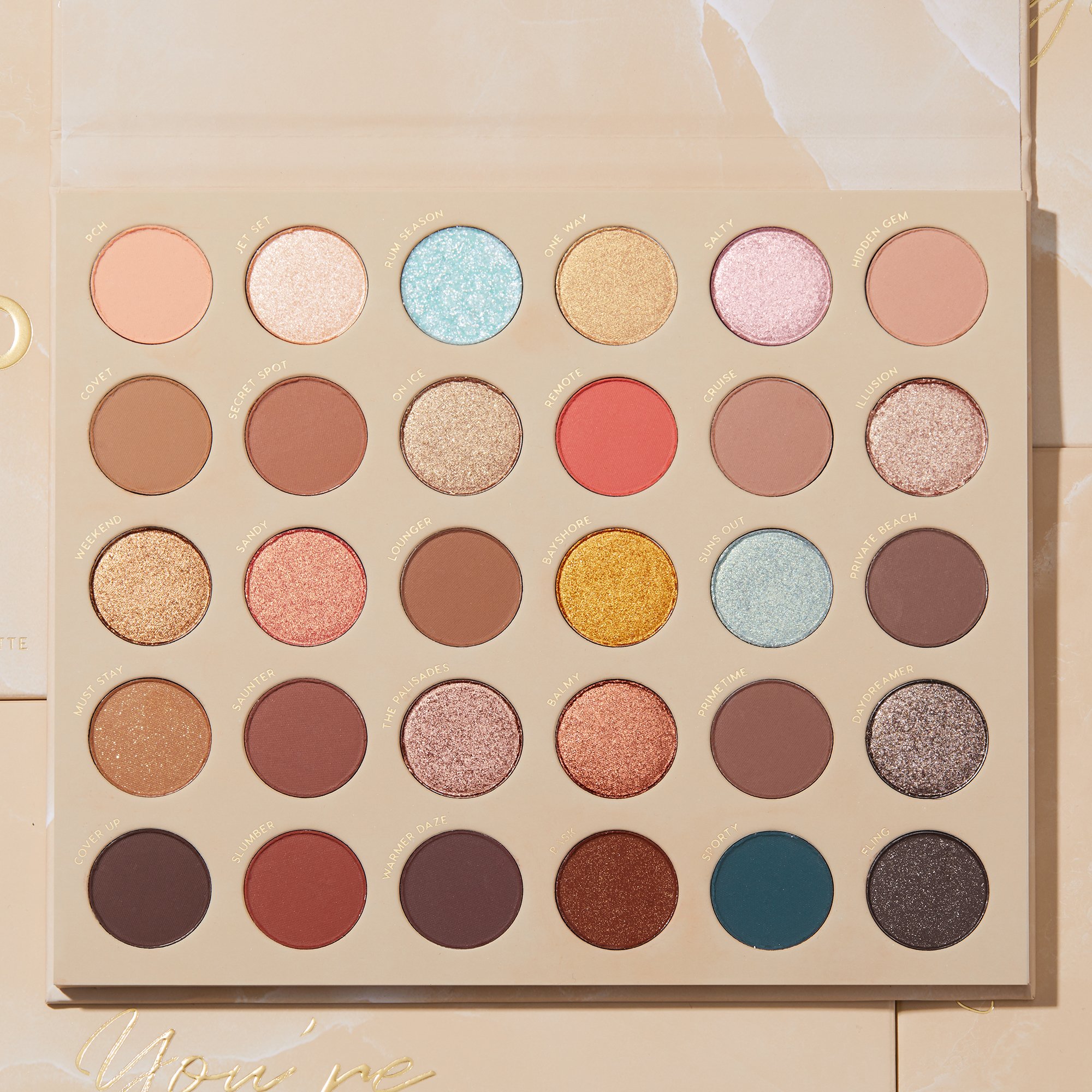 ColourPop Vacay Ready Shadow Palette & Brush Set – Bild 2