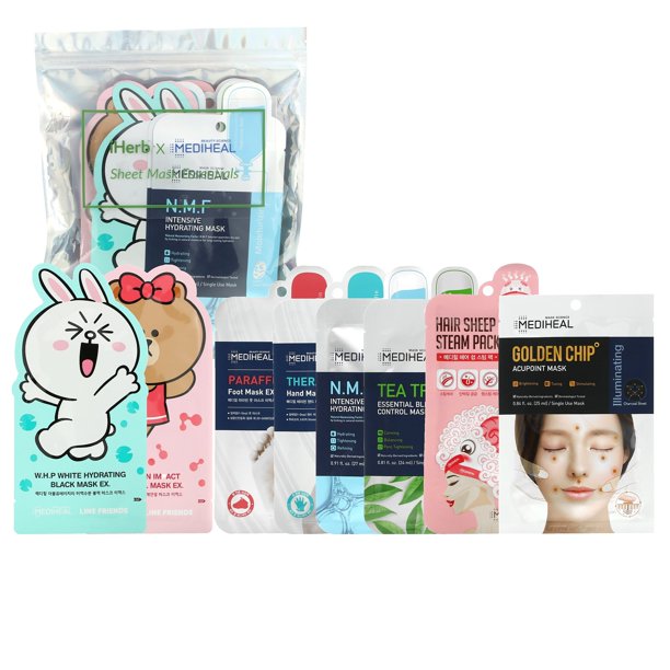 Mediheal Essentials Beauty Mask 8 Sheet Masks Set