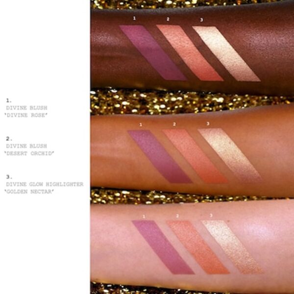 Pat Mcgrath Labs Divine Blush + Glow Trio Palette - Galactic Sun – Bild 2