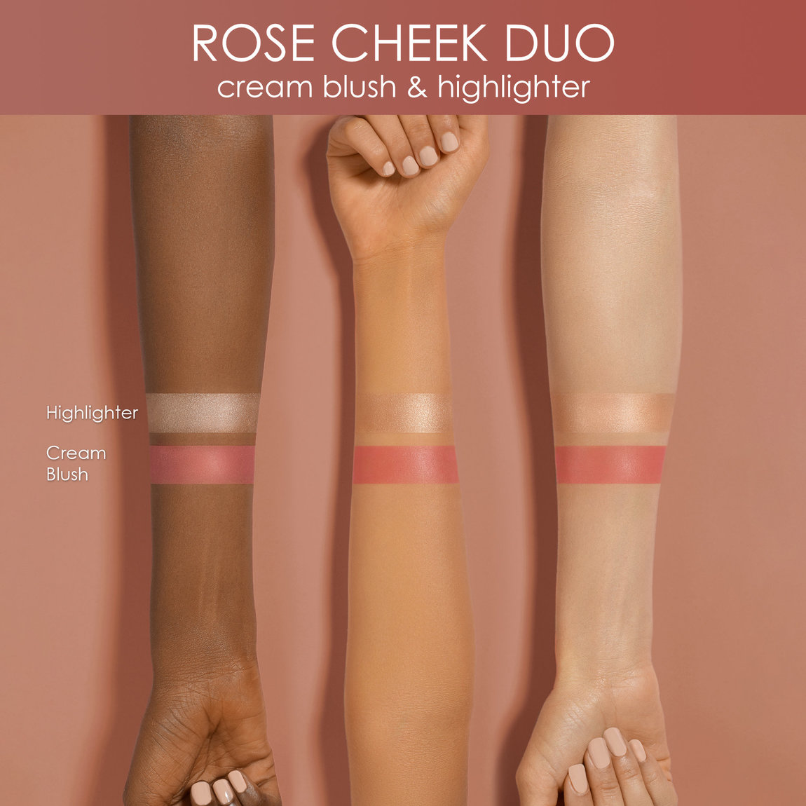 Natasha Denona Mini Rose Cheek Duo – Bild 3