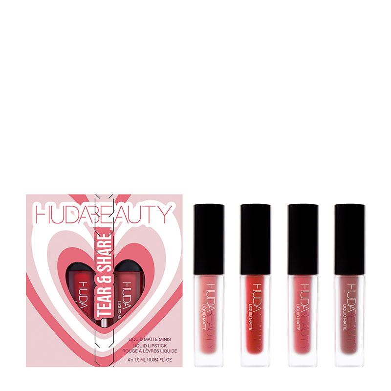 Huda Beauty Valentine Edition Day Liquid Matte Mini Quad