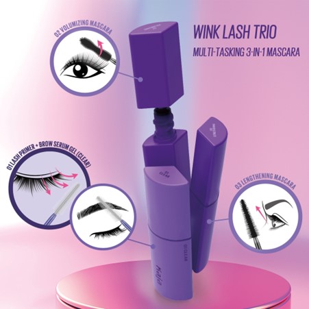 Kaja Beauty Wink Lash Trio 3-in-1 Mascara – Bild 5