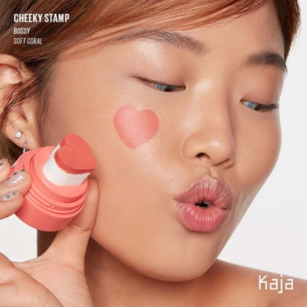 Kaja Beauty Cheeky Stamp Blendable Blush - Bossy – Bild 3
