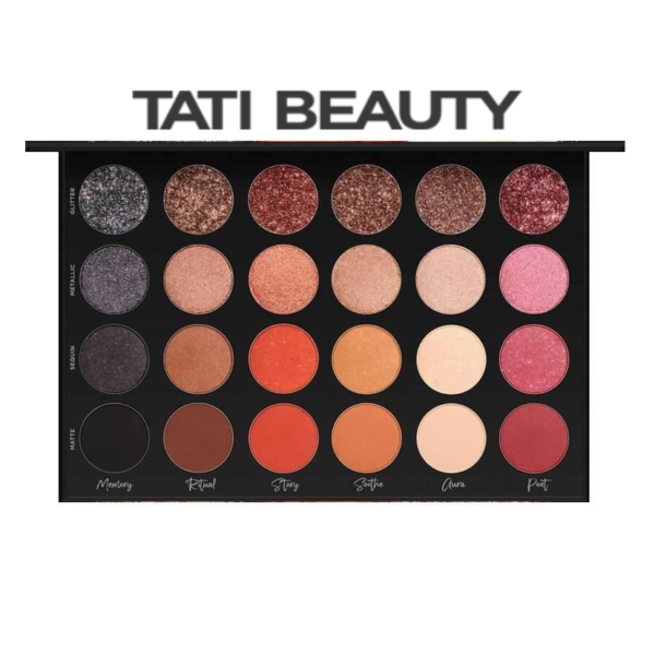 Tati Beauty Textured Neutrals Vol 1 Palette 100% Authentic