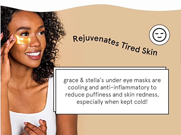 Grace & Stella Anti Wrinkle & Energizing Eye Mask – Bild 4