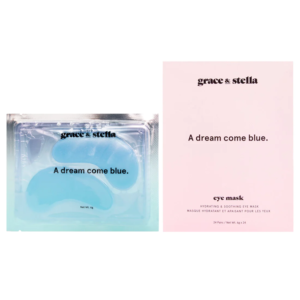 Grace & Stella Niacinamide & Hyaluronic Blue Eye Masks - 1 Pair